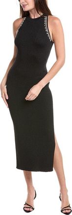 Milly Milly Izel Crystal Embellished Midi Dress