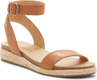 Lucky Brand Garston Espadrille Sandal in Latte at Nordstrom, Size 5.5