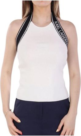 Karl Lagerfeld Mujer, Camisetas, Blanco, Talla: S