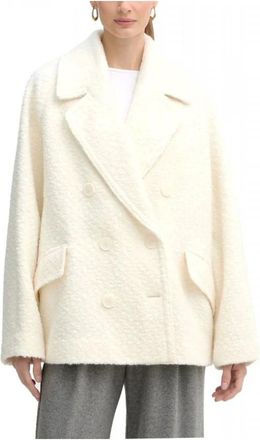 HUGO BOSS Dames, Mantels, Beige, Maat: 2XL