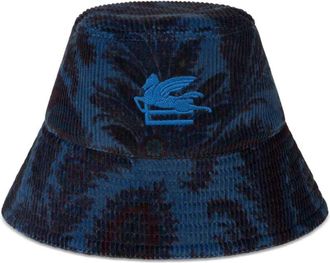Etro Etro Ribbed Bucket Hat