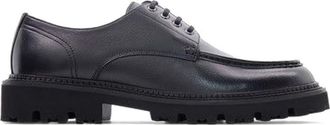 Anthony Veer Barret Moc Derby in Black Leather at Nordstrom, Size 10.5