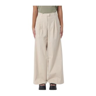 Pinko Wide Leg Pleated Trousers