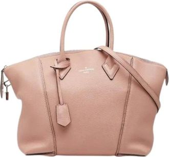 Louis Vuitton Pre-owned Handbags, female, Pink, Size: ONE SIZE Pre-owned Leather Handbag