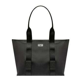 Lancel Tote Bags, female, Black, Size: ONE SIZE M Zip Tote Bag