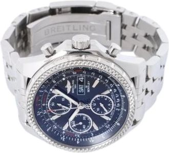 Breitling Pre-owned Bentley GT A1336224 Automatic Chronograph - - Pre-owned - Uomo - Nero - ONE SIZE