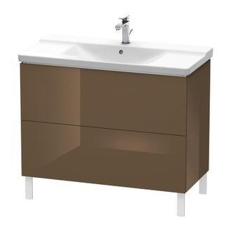 Duravit Mueble Bajo Lavabo L-cube 1020x481x709mm Marr&oacute;n Oliva Brillo Intenso