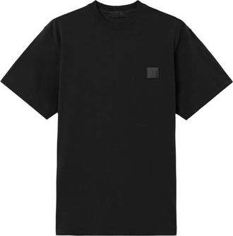 Stone Island Black Logo Patch T-Shirt