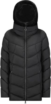 CAPE HORN Alvarez Matt Donzen Jas - Dames - Gewatteerde jassen - Zwart - XL - Polyester - Jassen