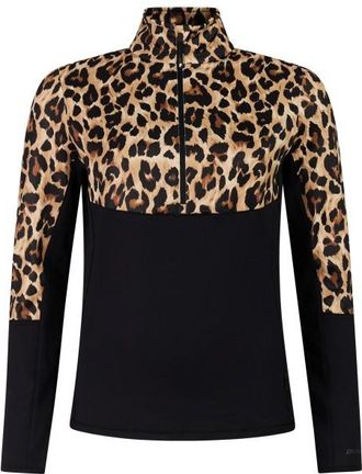 Protest PRTMeline 1/4 Zip Active Top Fleecepullover f&uuml;r Damen | schwarz
