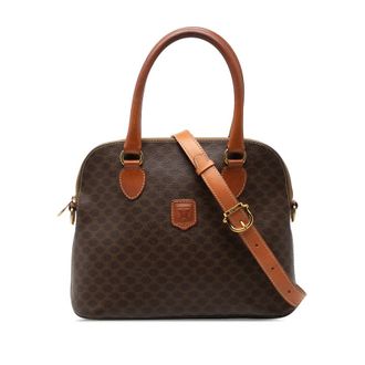 Celine Pre-owned Celine Macadam Coated Canvas Dome Satchel Ladies 960SFUB96A0QIQ9Y