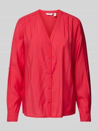 b.young B.Young Hemdbluse mit V-Ausschnitt Modell Hilla in Pink, Gr&ouml;&szlig;e 42