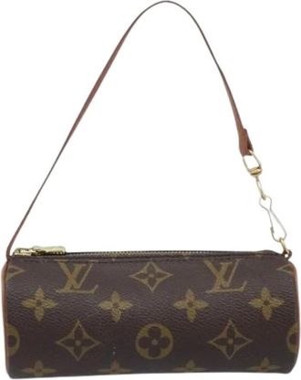 Louis Vuitton Pre-owned Mini Bags, female, Brown, Size: ONE SIZE Pre-owned Canvas Mini Bag