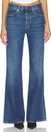 Frame Denim Lax High Rise Jeans In Pilot