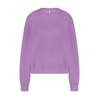 Summum Dames, Sweatshirts & Hoodies, Paars, Maat: L