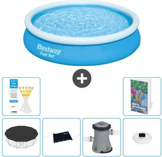 Bestway Piscina Bestway Fast Set Redonda - 366x76 Cm - 7-piezas S154