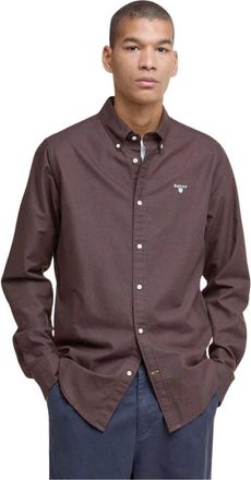 Barbour Heren, Overhemden, Bruin, Maat: XL Katoen