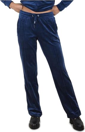 Juicy Couture Blauwe dames trainingsbroek - Dames - Sweatpants - Blauw - S - Polyester - Broeken