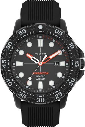 Timex Expedition Gallatin Mens Black Watch TW4B25500 Silicone - One Size