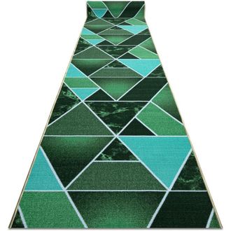 RugsX Rugsx - Corredor Antideslizante Tri&aacute;ngulos, Verde Chicle 110cm Green 110x500 Cm
