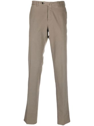 Pantaloni Torino mid-rise slim-cut chinos - Neutrals