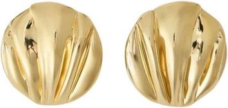 Chlo&eacute; Laiton Gold-Tone Oorbellen - Dames - Oorbellen - Geel - ONE Size - Accessoires