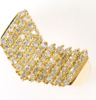 C&A Yellow Gold Yellow Gold (18K) Band Ring (Pre-Owned)