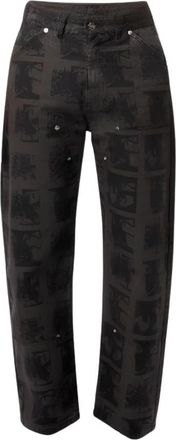 Rassvet Double Knee Broek - Heren - Straight fit broeken - Grijs - M - Katoen - Broeken