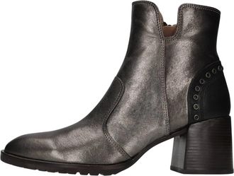 Chie Mihara Heeled Boots - Dames - Laarzen met Hak - Grijs - 39 EU - Schoenen