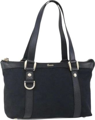 Gucci Pre-owned Shoulder Bags, female, Black, Size: ONE SIZE Pre-owned Vintage Shoulder Bag