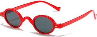 Generic Mens And Womens Outdoor Vacation Decorative Sunglasses(Red)
