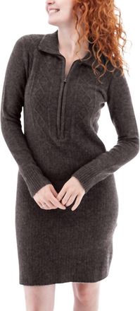 Astr Gwen Sweater Dress In Black