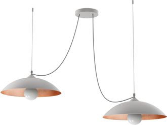 Lumicom Dream Sospensione Bianco/foglia 2 Luci