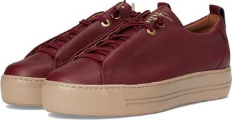 Paul Green Faye Sneakers Womens Shoes Wine Leather : AT 4.5 (US Womens 7) M