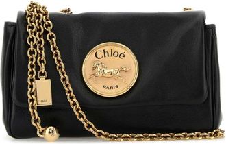 Chlo&eacute; Black Heritage Small Shoulder Bag