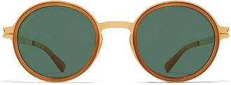 Mykita Dayo Polarized 701 Mens Sunglasses Brown Size 46