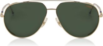 Carrera 221/S LOJ/QT Mens Sunglasses Gold Size 60