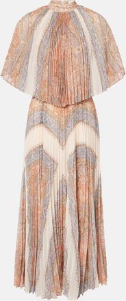 Zimmermann Abito midi Illustration Sunray con stampa