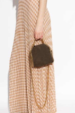 Stella McCartney Falabella Tiny Handbag, Womens, Brown