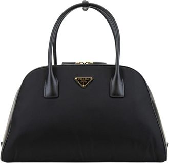 Prada Bolso con cremallera de doble cursor - Bags - Mujer - Negro - ONE SIZE