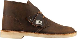 Clarks Desert Boot - Heren - Veterlaarzen - Bruin - 43 EU - Leer - Schoenen