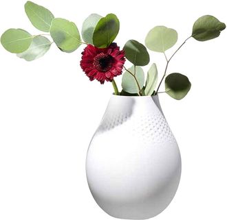 Villeroy & Boch Collier Blanc Tall Vase : Perle