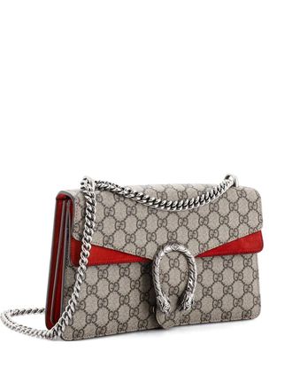 Gucci Dionysus Bag GG Coated Canvas Small shoulder bag - women - Fabric - One Size - Brown