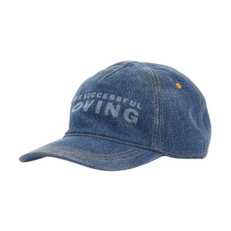 Diesel PR-Cap-Chitin - unisex - Petten - Blauw - M - Katoen - Accessoires