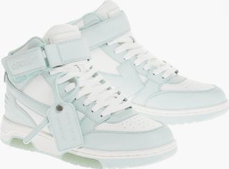 Off-white Sneakers Mid-Top OUT OF OFFICE In Pelle Off-White