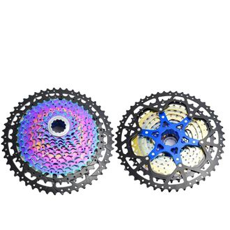 OEM Cassette Para Bicicleta, 10 Velocidades, Opciones De Velocidad Ajustables, 12s 11-50t Arco&iacute;ris
