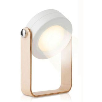 OEM L&aacute;mpara De Noche - Avizar - Modelo Zen - Dorada - Recargable Usb - 3 Intensidades De Luz