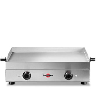 Krampouz Piastra elettrica da 3200 W con piastra in acciaio inox da 64x33 cm - PFSV2AA-KR - krampouz