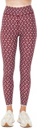The Upside Firefly 24In Midi Pant In Red