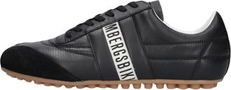 Dirk Bikkembergs Schoenen, Heren, Zwart, 46 EU, Leer, Low-cut Vetersneaker